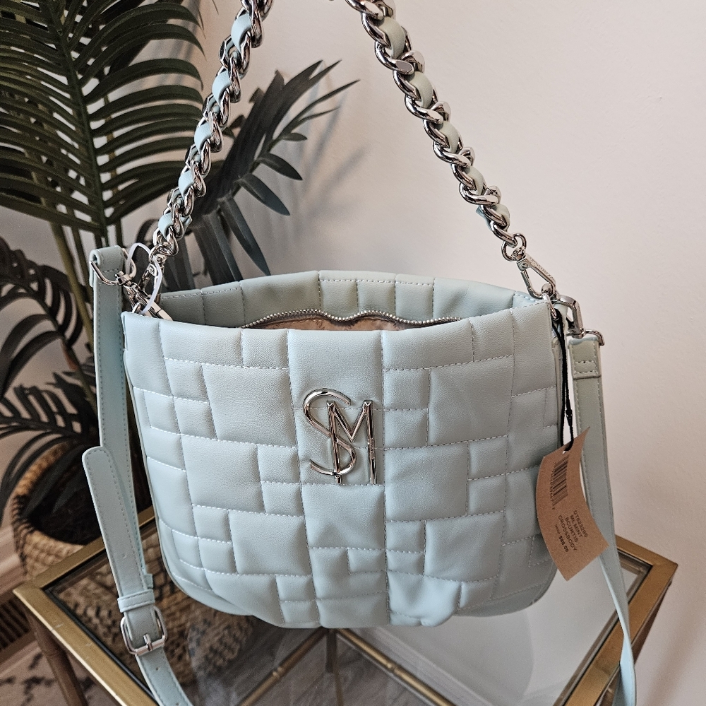 NWT Steve Madden Convertible Shoulder/Crossbody Bag Mint